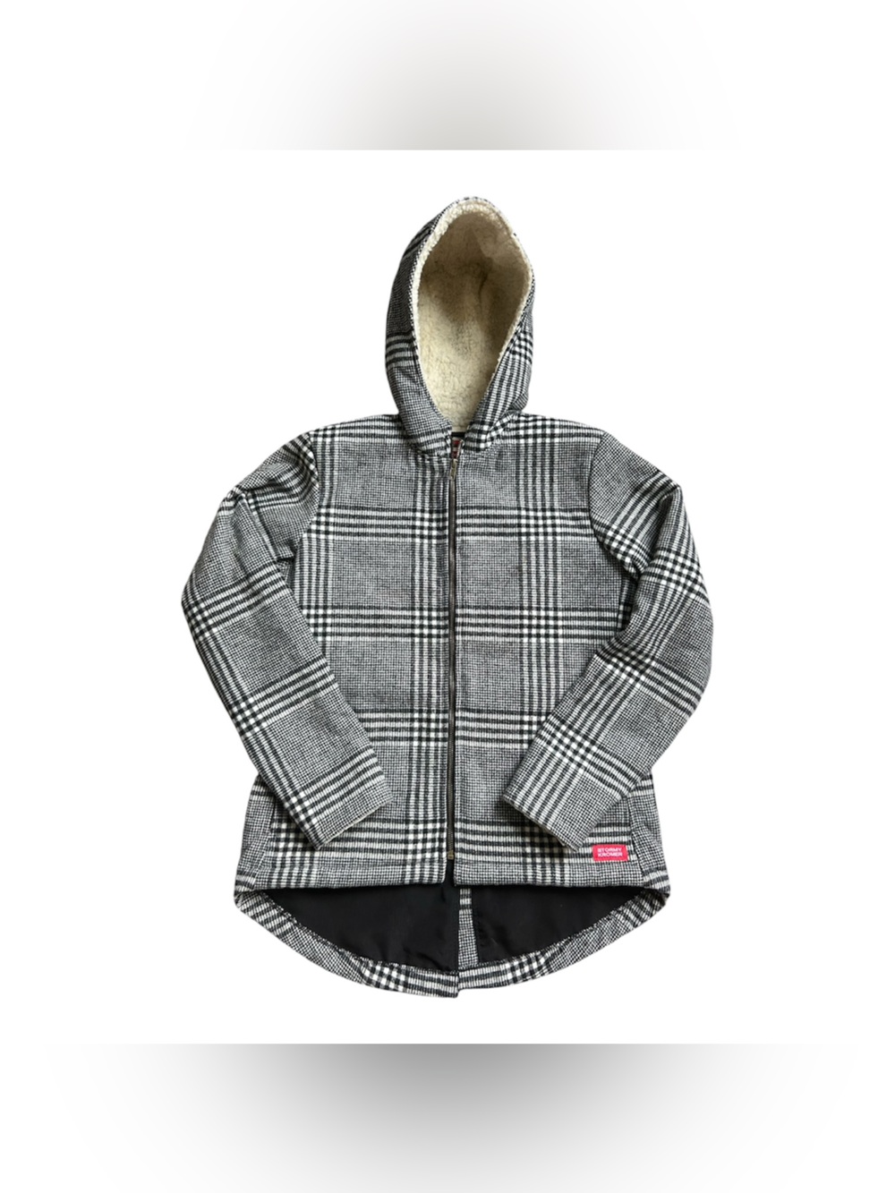 Stormy Kromer Like New Swallowtail Wool Blend Plaid Jacket Women’s size Small